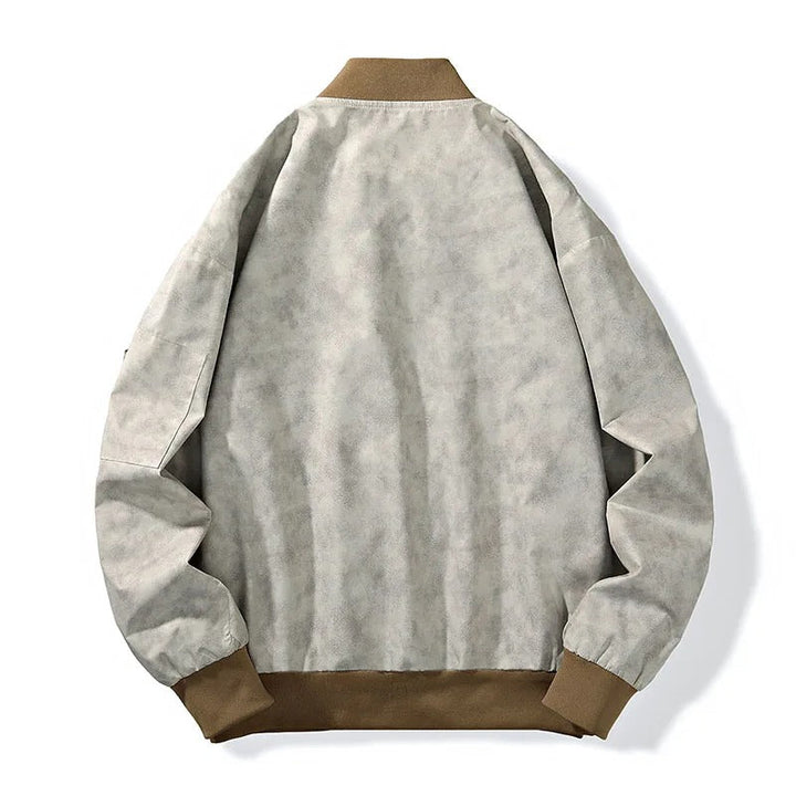 Stonewash Bomber Jacket