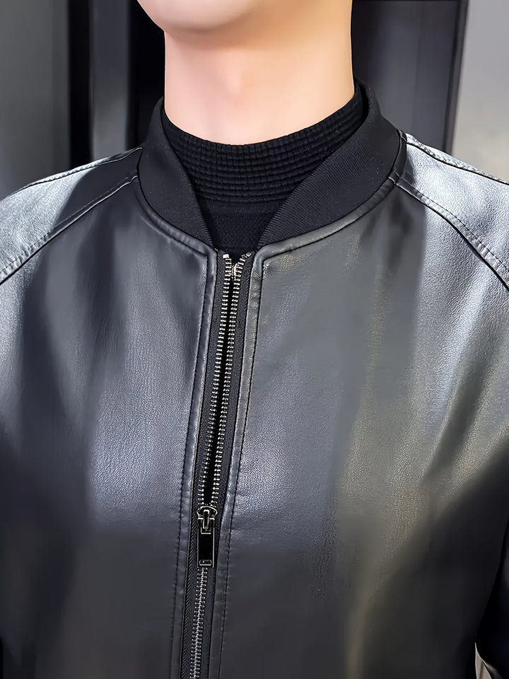 ZIP-UP BASEBALL JACKET FOR MEN