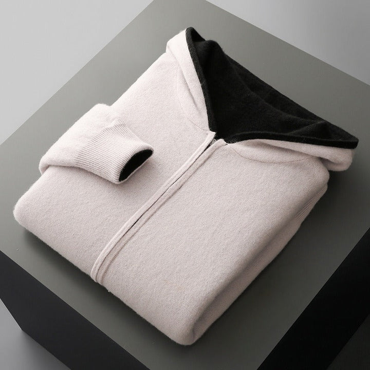WOOL HOODIE FOR MEN