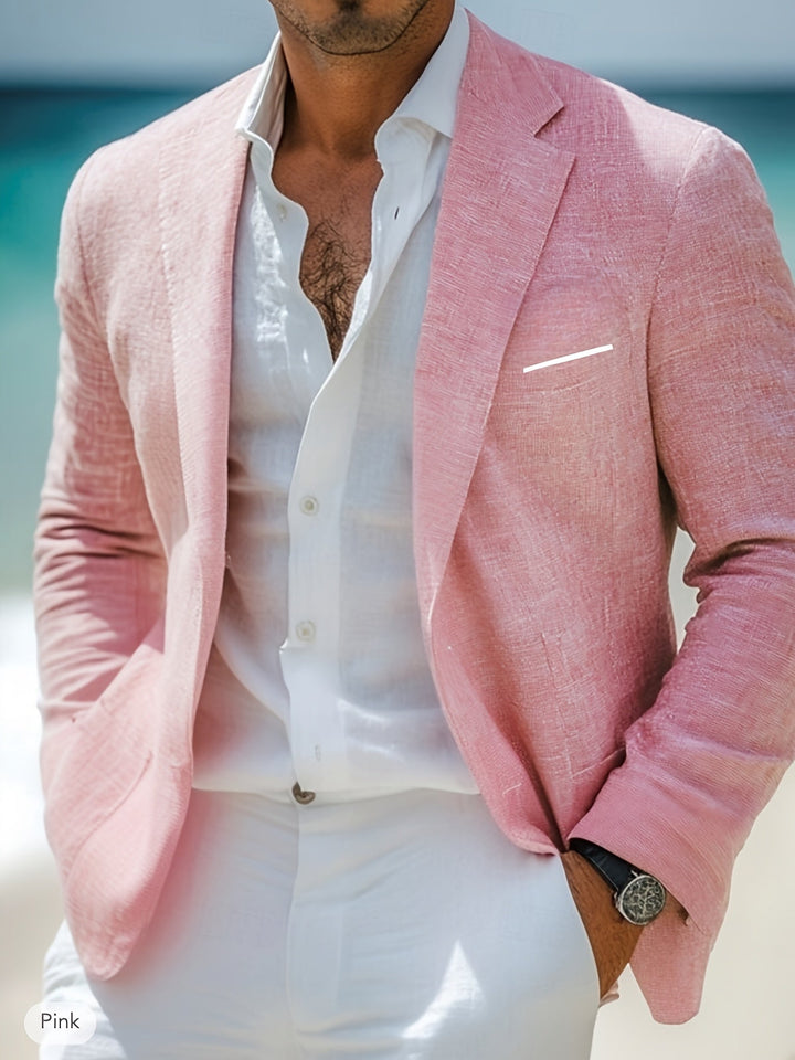 Men's Lapel Formal Blazer