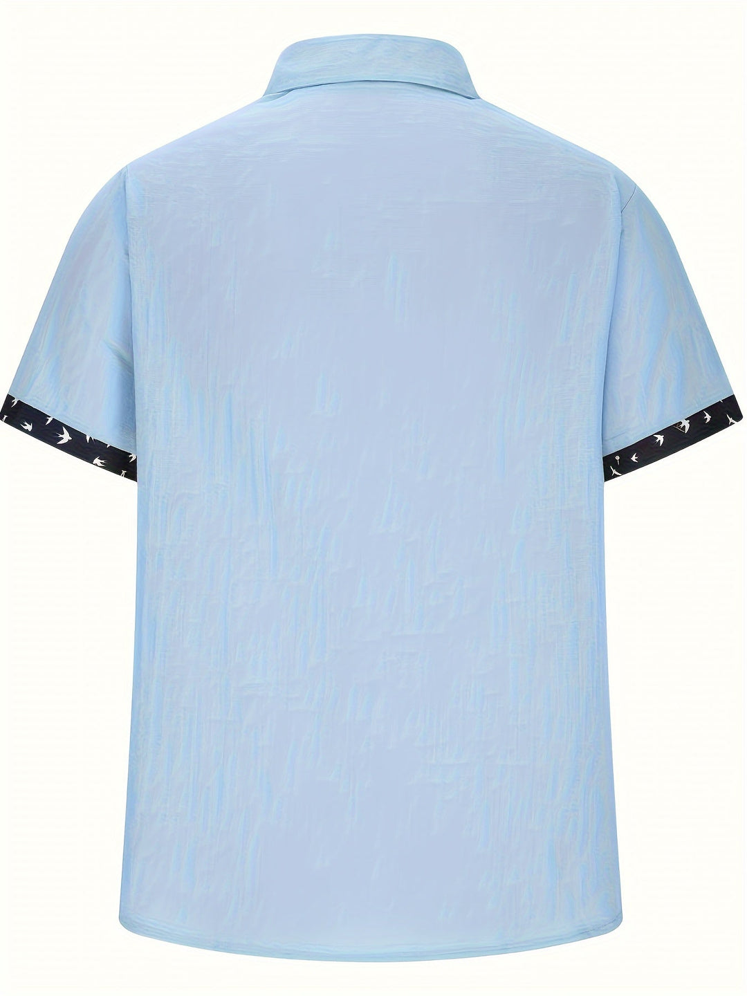 Men's Linen Blend Lapel Shirt