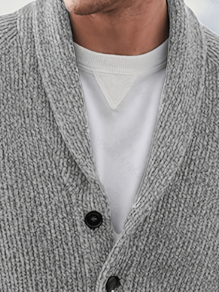 BUTTON KNIT CARDIGAN FOR MEN