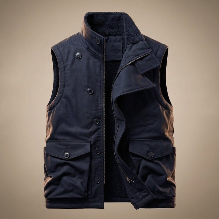 Hayes Asymmetrical Fleece Vest