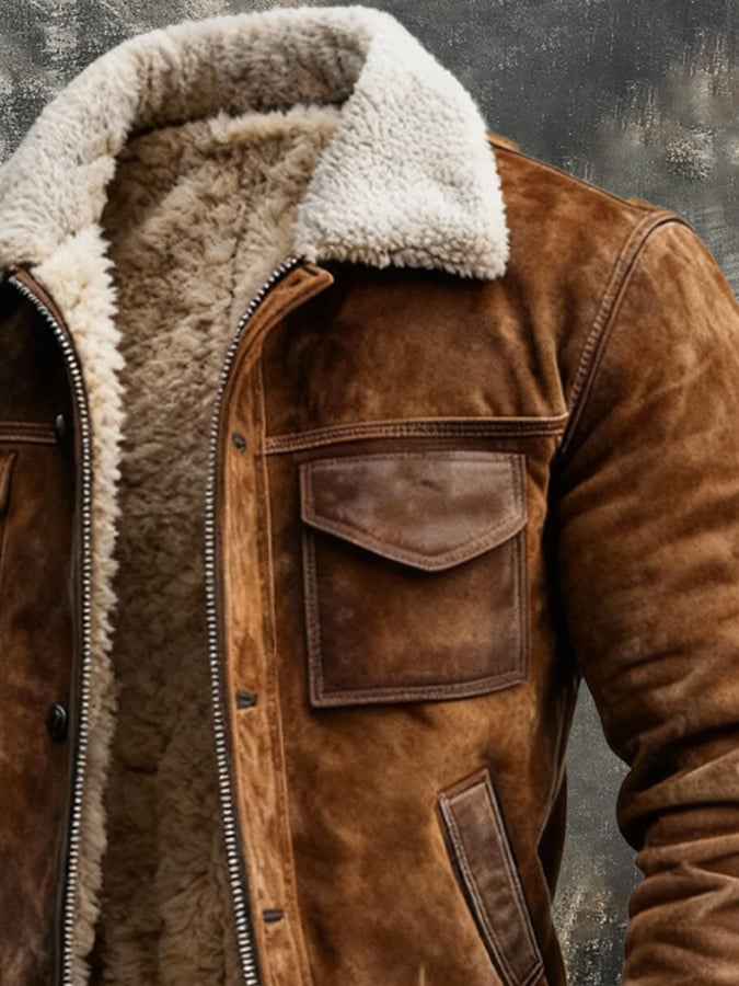 Men's Sherpa Lined Jacket