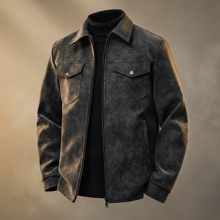 Rowan Retro Leather Jacket