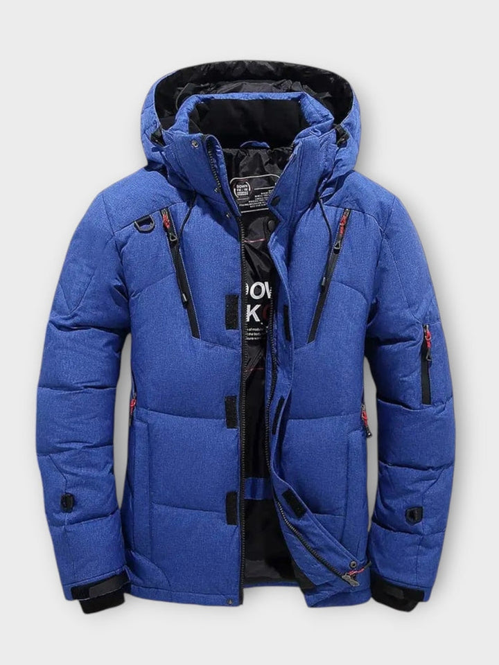 Men's Solid Winter Jacket