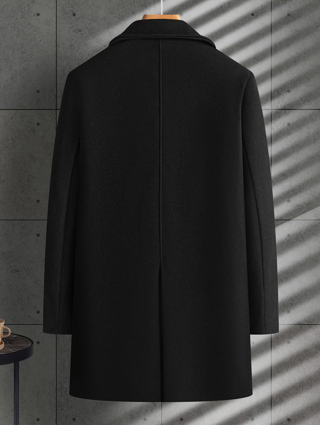 Men's Mid-Length Lapel Coat