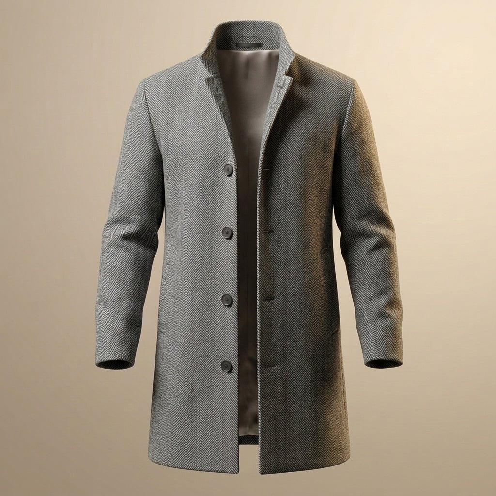 Landon Virgin Wool Coat