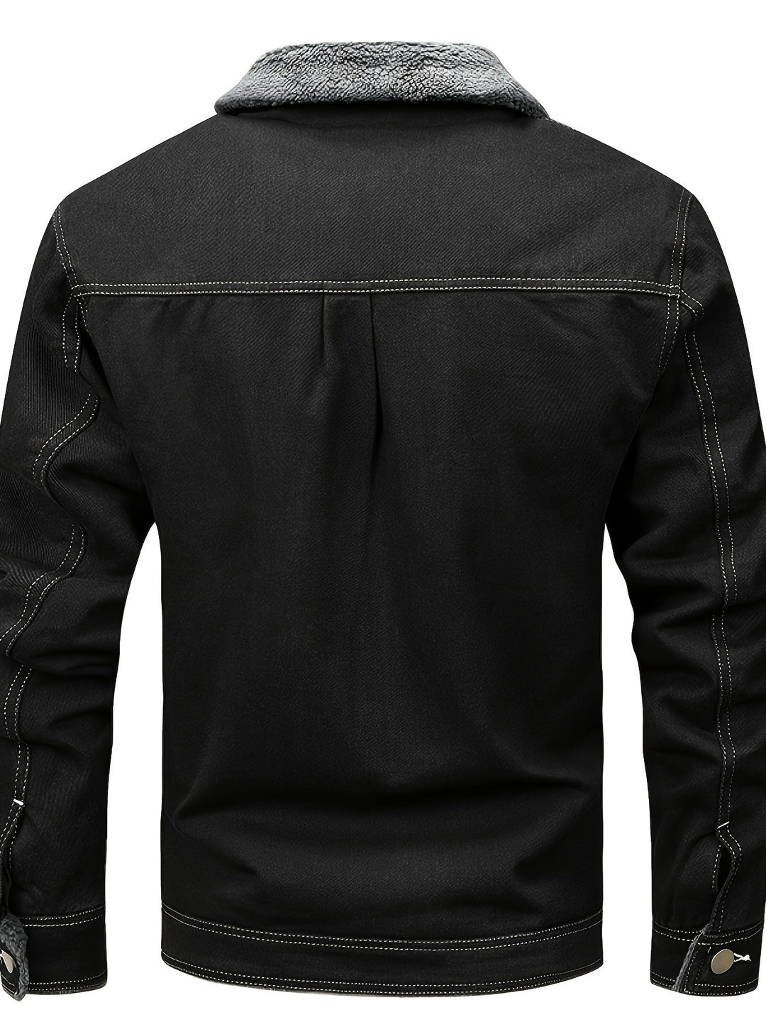 Men's Warm Denim Jacket