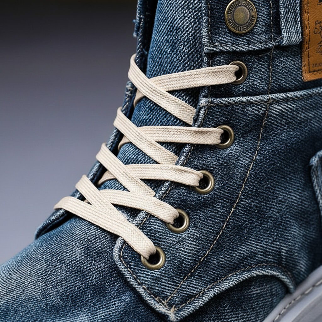 Tyson Denim High-Top Shoes