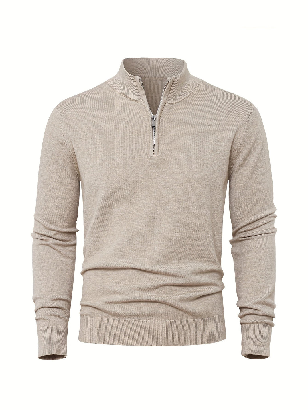 Men's Half Zip Knit Sweater