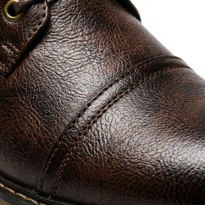 Jake Two-Tone Leather Boots