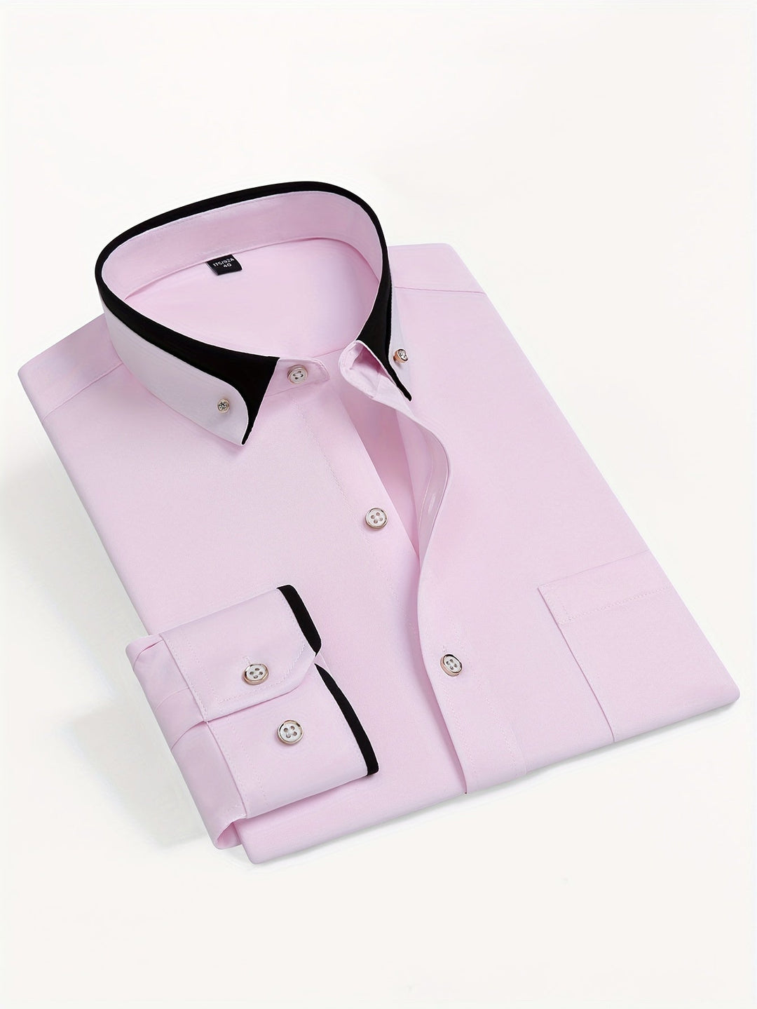 CONTRAST COLLAR SHIRT FOR MEN