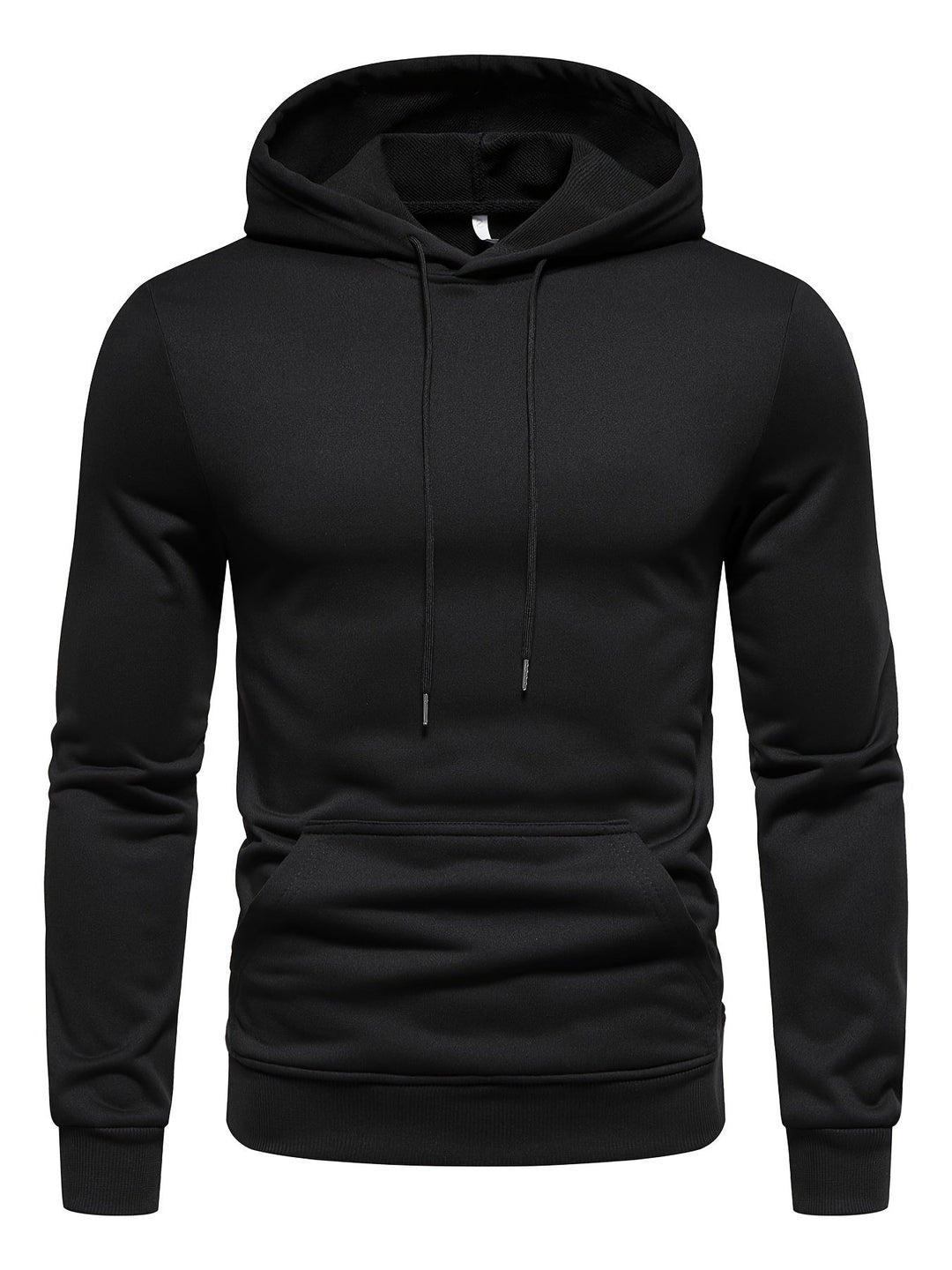 DRAWSTRING KNIT HOODIE FOR MEN