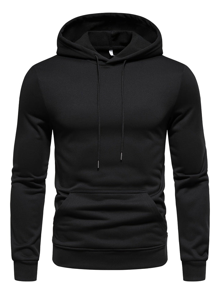 DRAWSTRING KNIT HOODIE FOR MEN