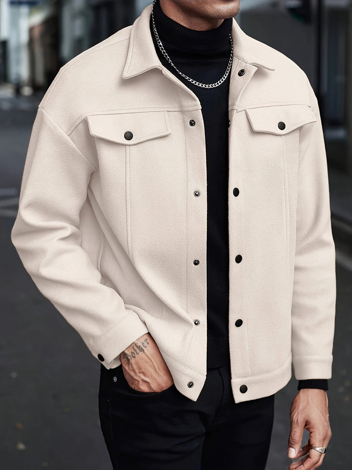 Men's Button-Front Jacket