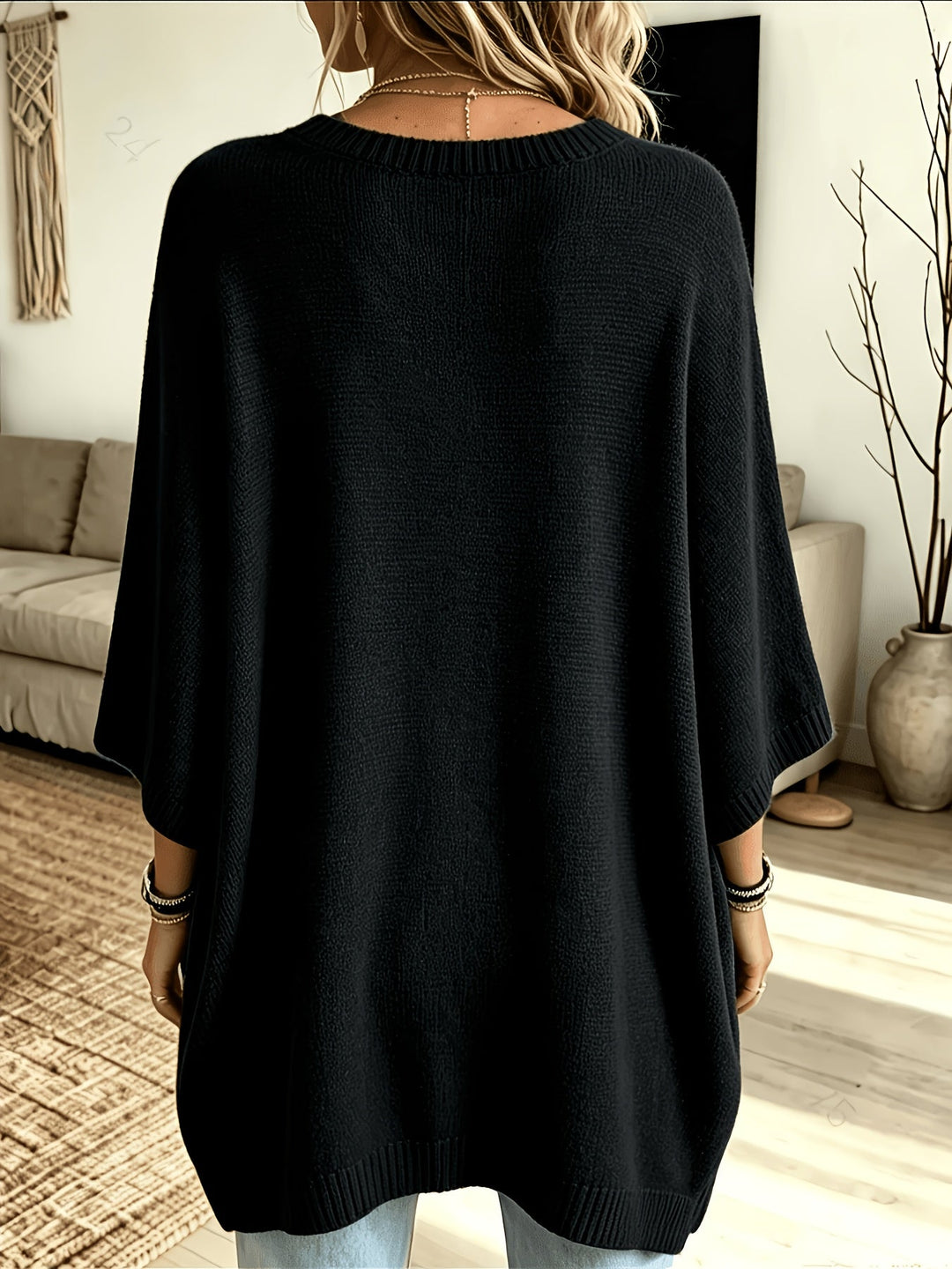 Arlene | Relaxed Batwing Sweater