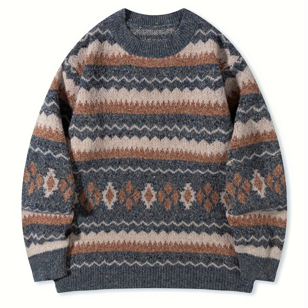 Rupert | Heritage Patterned Sweater