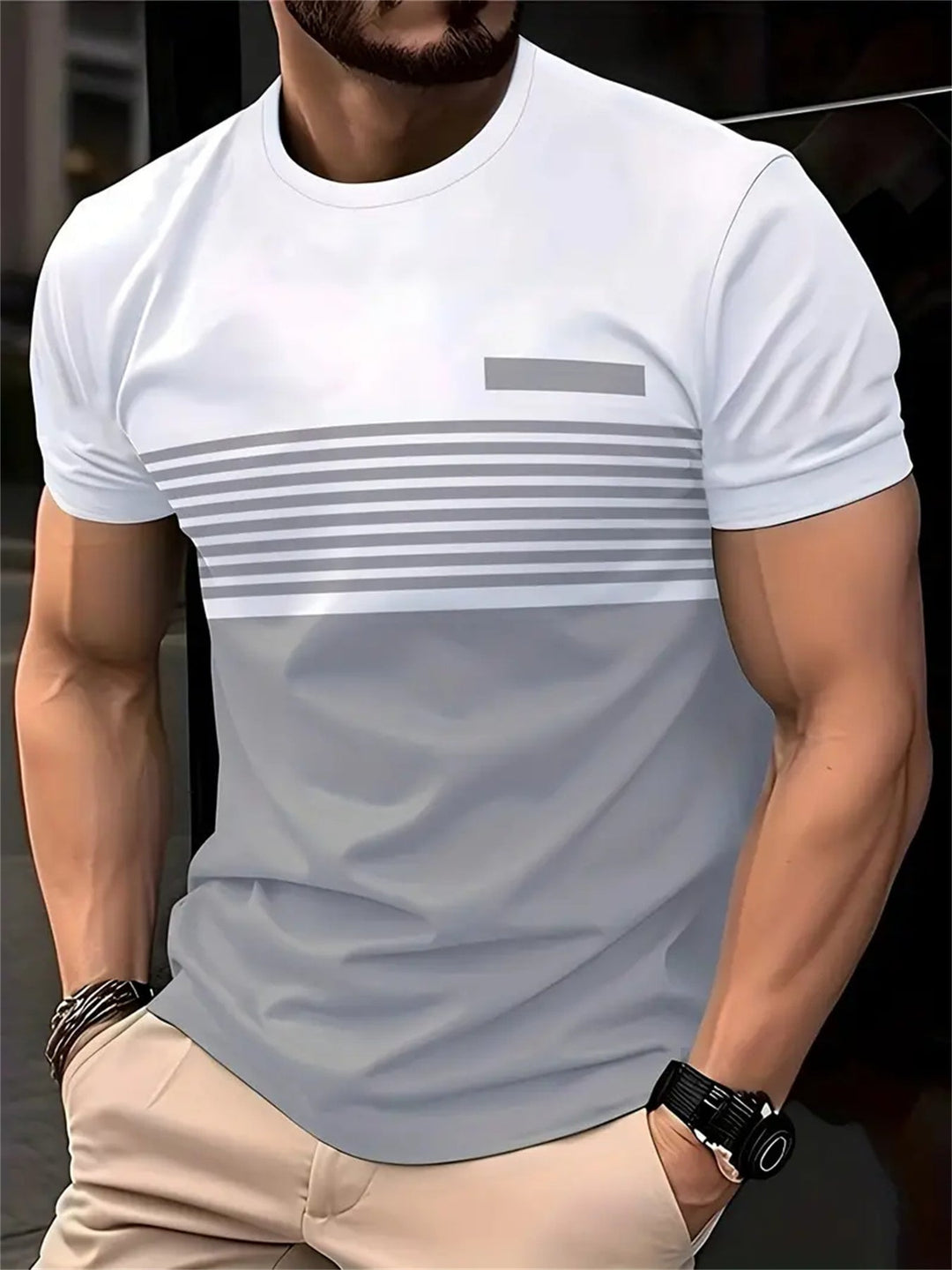 Men's Striped T-Shirt