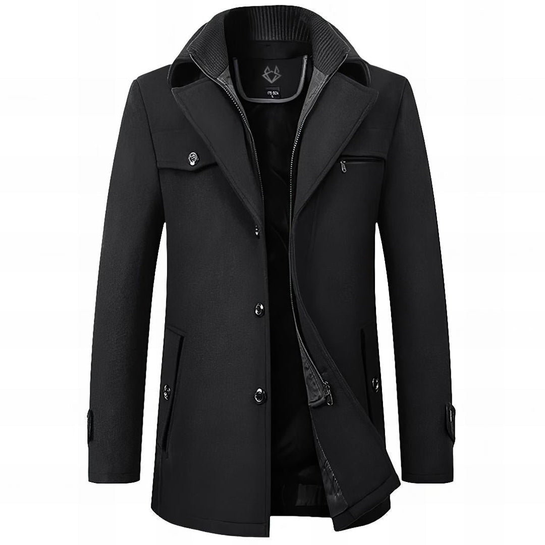 STRUCTURED COAT FOR MEN