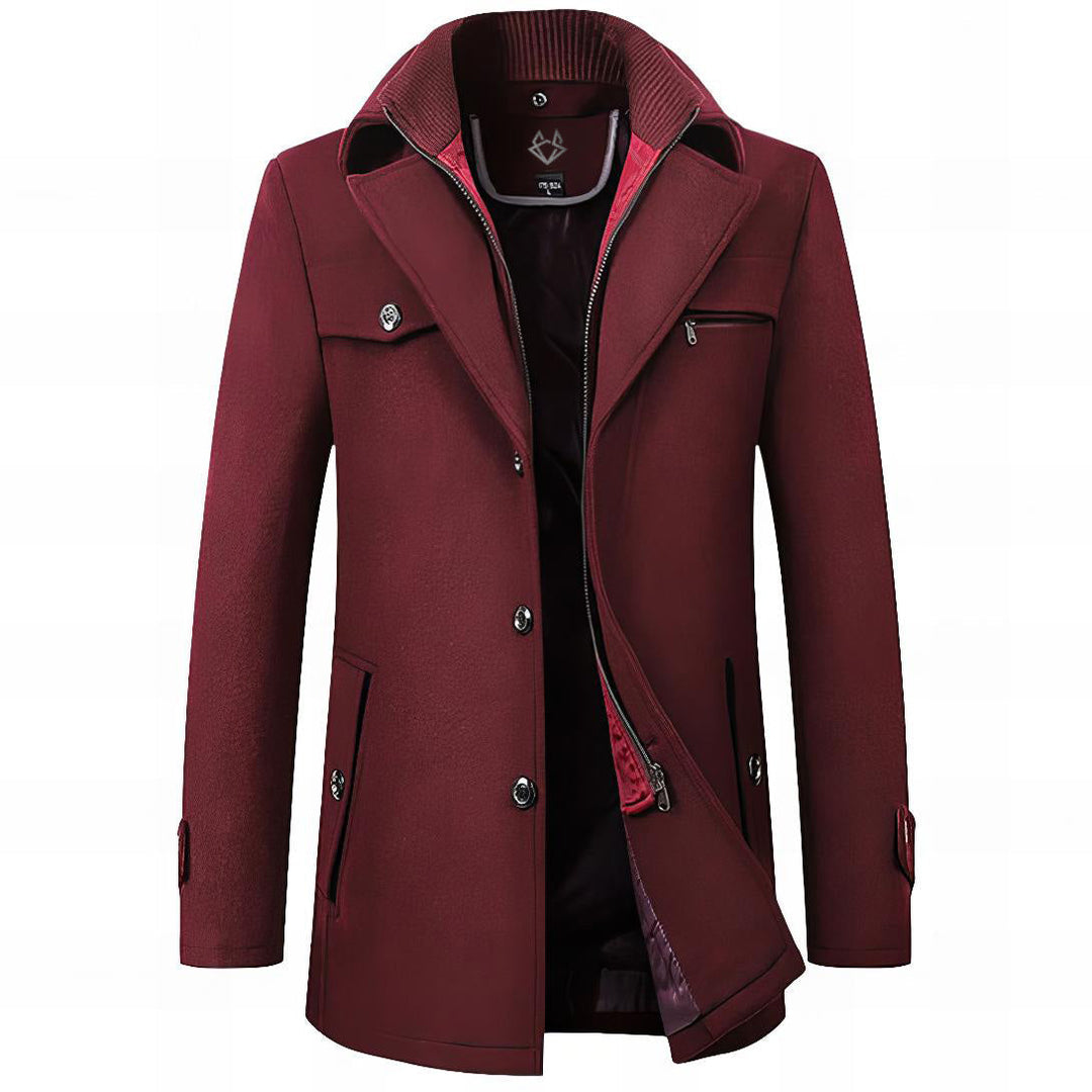 STRUCTURED COAT FOR MEN