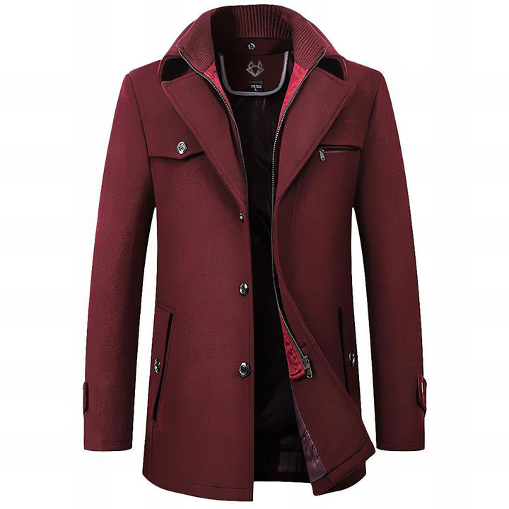 STRUCTURED COAT FOR MEN
