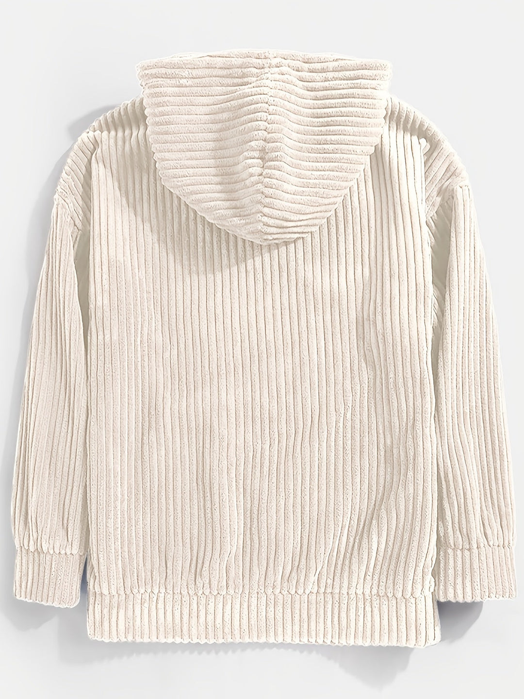 Sebastian | Ribbed Pullover Hoodie