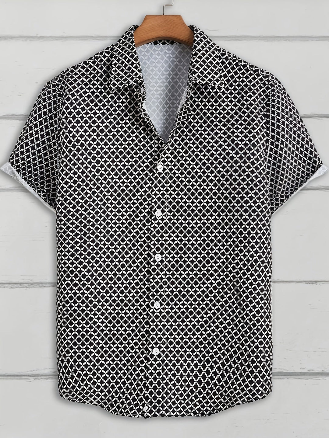 HOUNDSTOOTH SHIRT FOR MEN