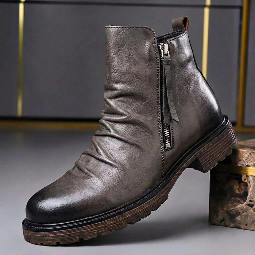 Walter Italian Leather Boots