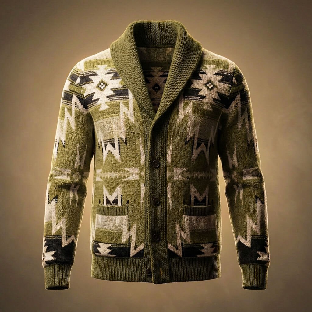 Rhodes Knit Wool Cardigan