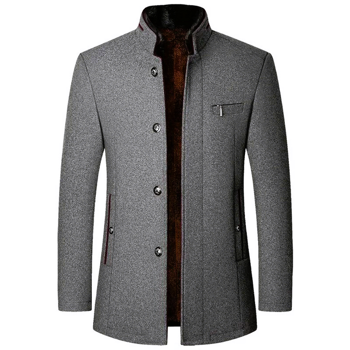 WOOL BLEND COAT FOR MEN