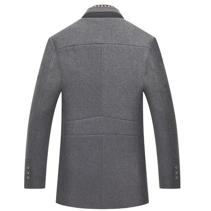 Men's Removable Collar Coat