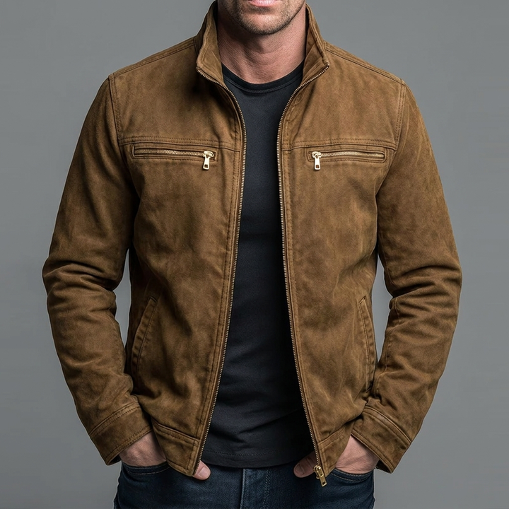 Men's Vintage Washed Cotton Jacket