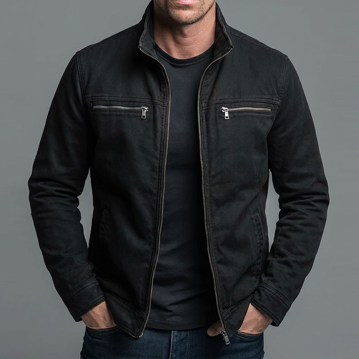 Men's Vintage Washed Cotton Jacket