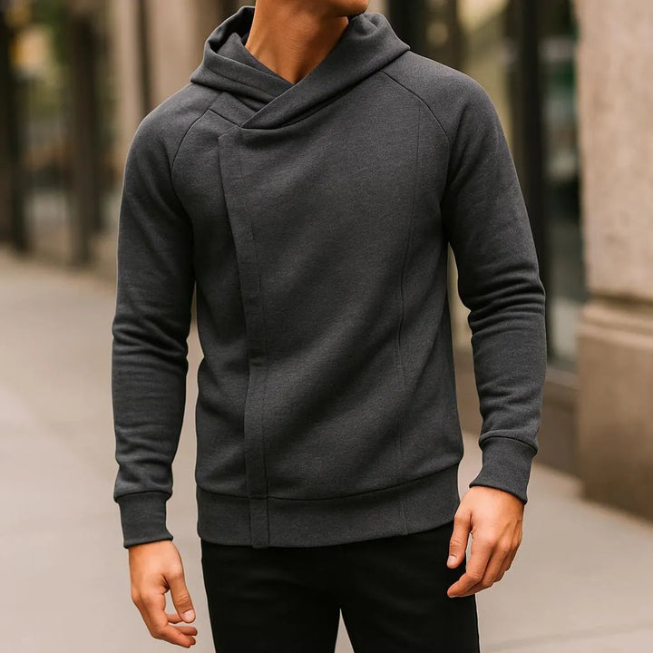 Men's Crossover Zip Hoodie