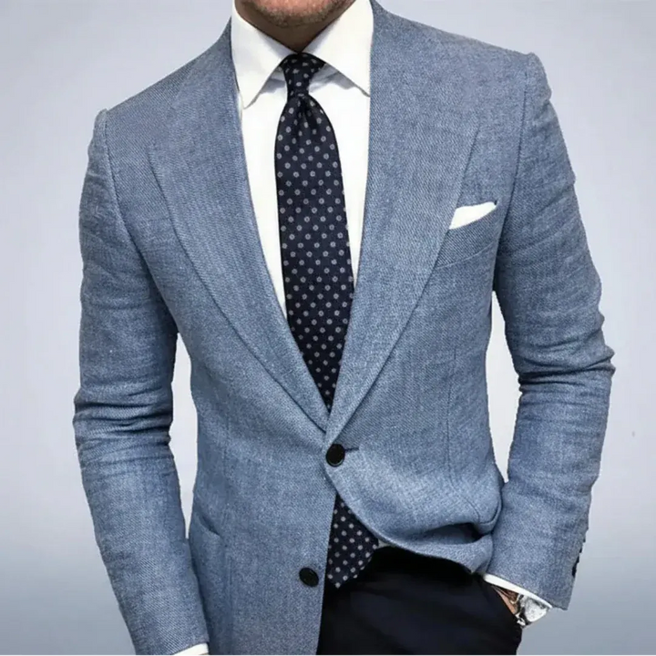 Men's Textured Blazer Jacket