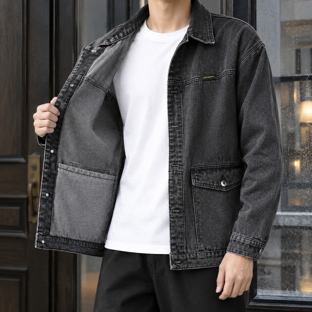 Blake Relaxed Denim Overshirt