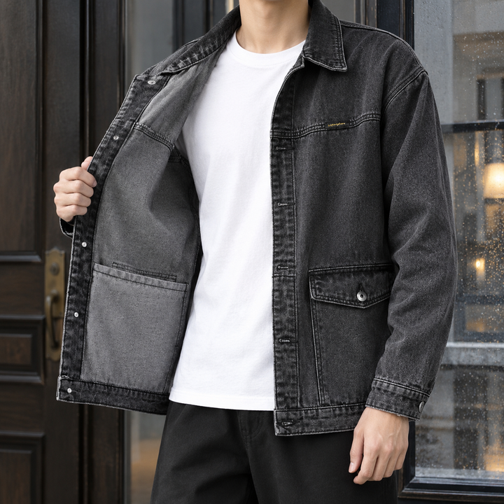 Blake Relaxed Denim Overshirt