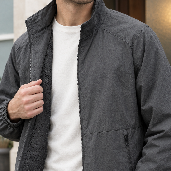 Harlan Stand Collar Jacket