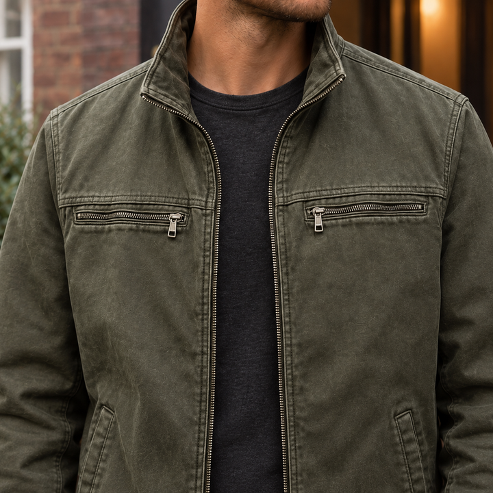 Blake Leather-Look Jacket