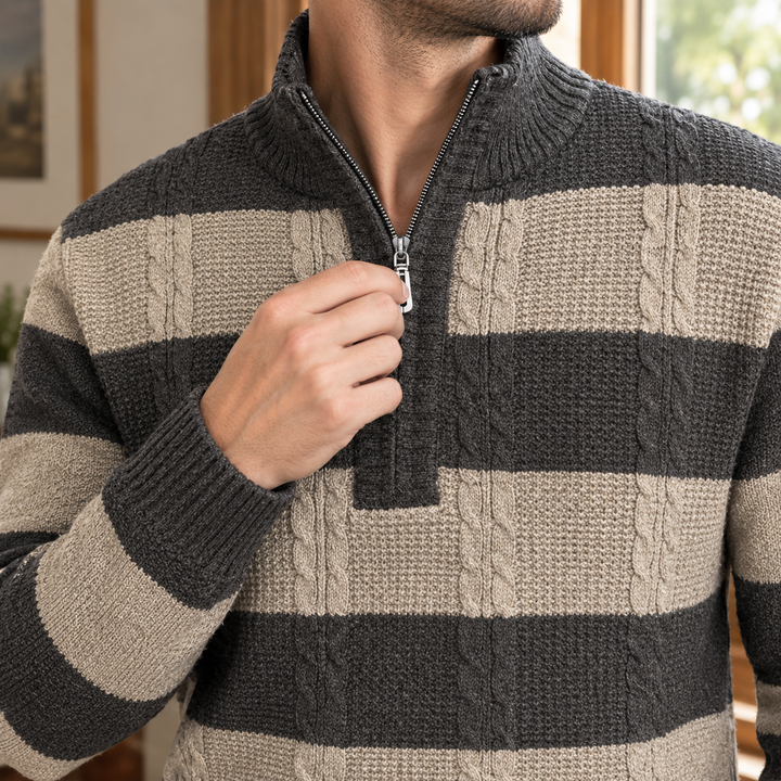 Alistair Striped Sweater