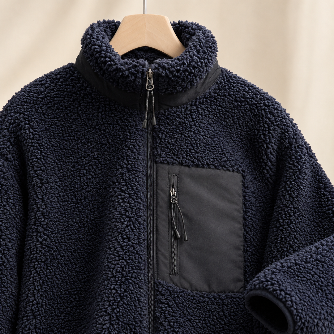 Knox Textured Zip Jacket