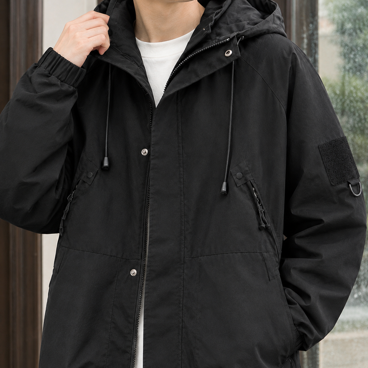 Harlan Hooded Utility Jacket