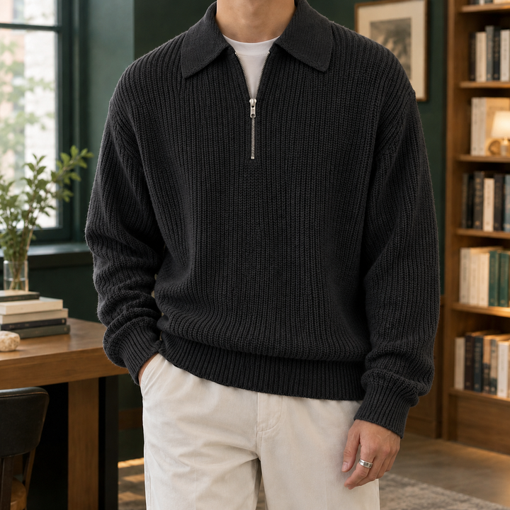 Knox Quarter Zip Sweater