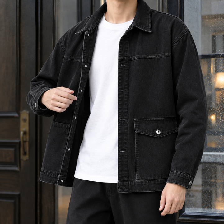 Blake Relaxed Denim Overshirt