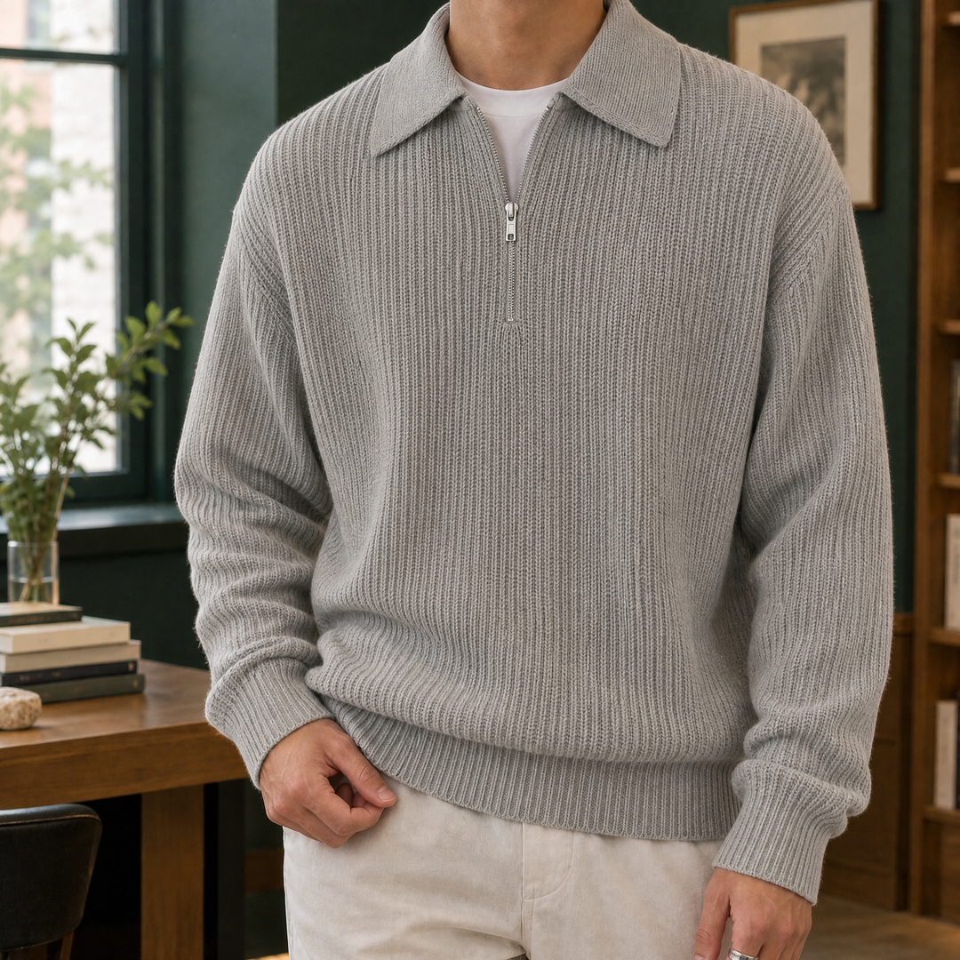 Knox Quarter Zip Sweater