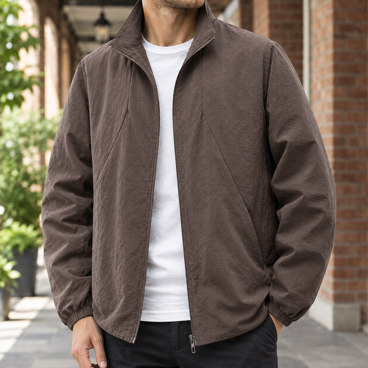 Alderic Stand Collar Jacket
