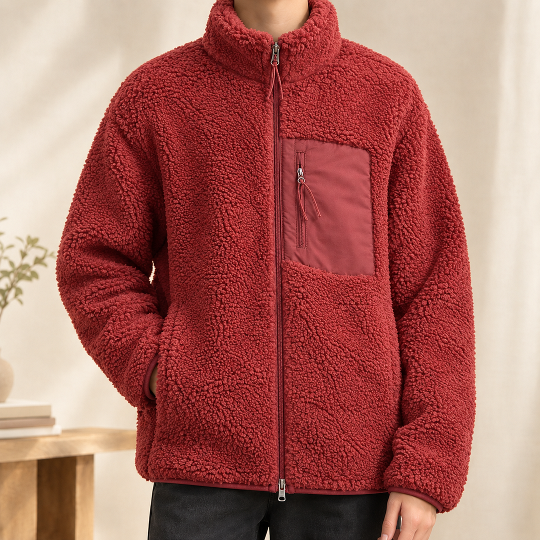 Knox Textured Zip Jacket