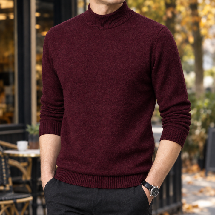 Florian Mock Neck Sweater
