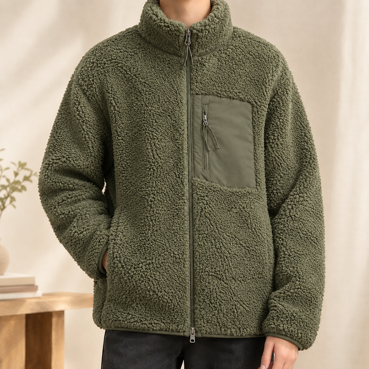 Knox Textured Zip Jacket